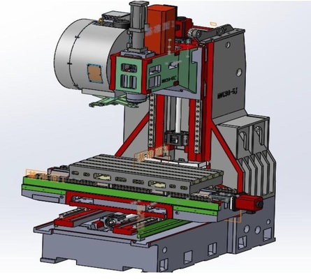 Aanpassing CNC Verticale Freesmachine Vm540 met Fanuc Control System