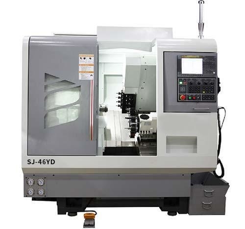 Eenvoudig gereedschaphouder CNC draaibank Sj-46yd CNC draaibank Freescentrum Draaibank FANUC